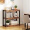 3 Tier Bookshelf Wooden Bookcase with Dual Anti-Tipping Kits Perfect for Any Room